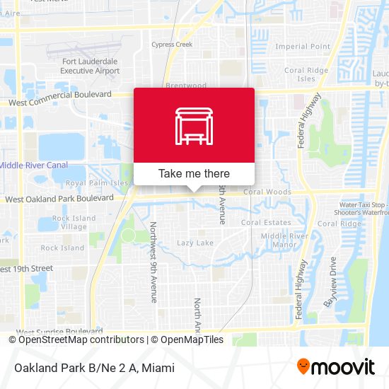 Oakland Park B/Ne 2 A map