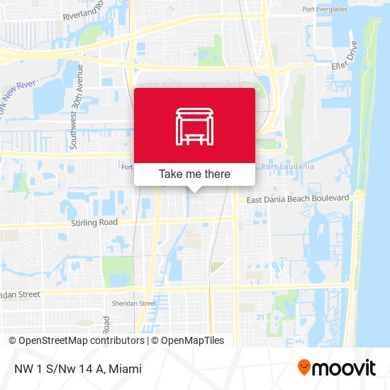 NW 1 S/Nw 14 A map