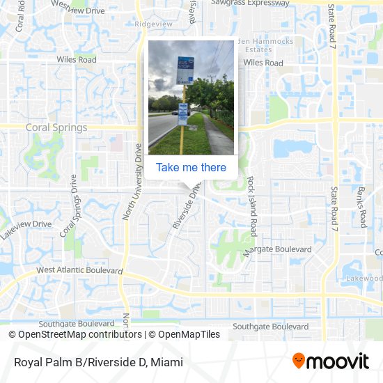 Royal Palm B/Riverside D map