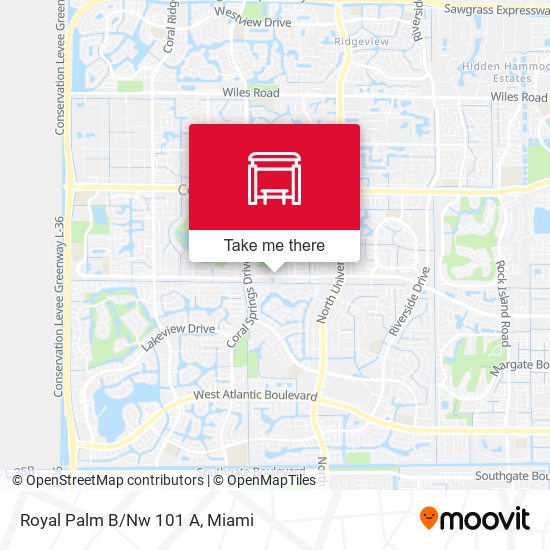 Royal Palm B/Nw 101 A map