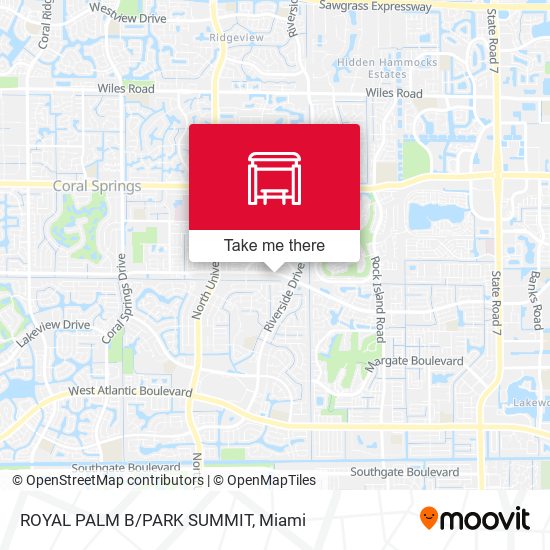 ROYAL PALM B/PARK SUMMIT map