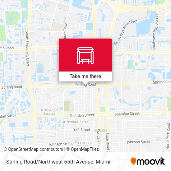 Stirling R/Nw 65 A map