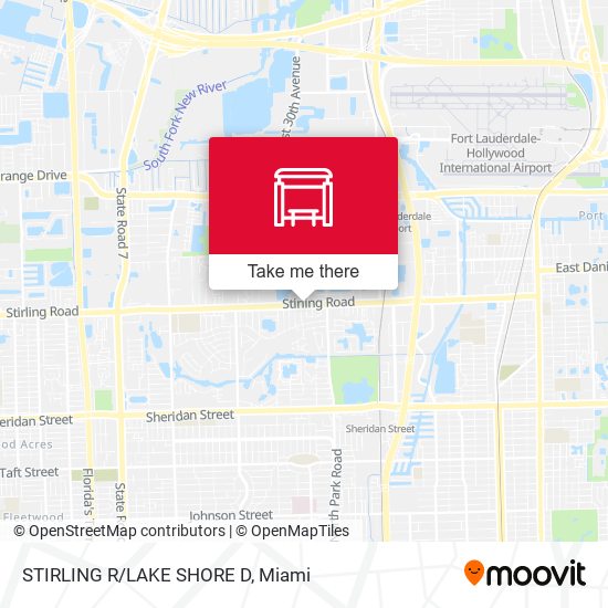 Stirling Road/Lake Shore Drive map