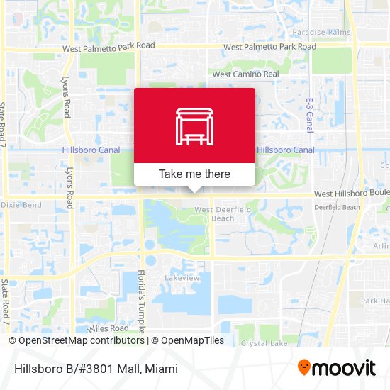 Hillsboro B/#3801 Mall map