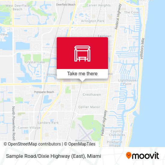 Mapa de Sample R/Dixie Hwy (E)