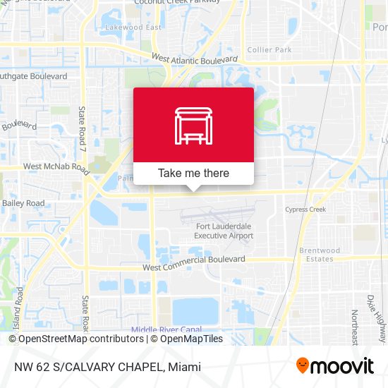 Mapa de NW 62 S/CALVARY CHAPEL