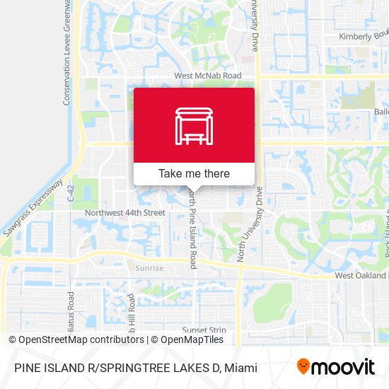 Mapa de Pine Island R / Springtree Lakes D