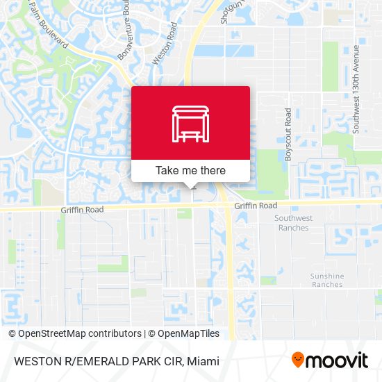 Weston R/Emerald Park Cir map