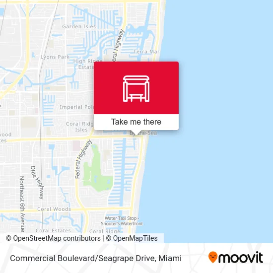 Commercial Boulevard / Seagrape Drive map