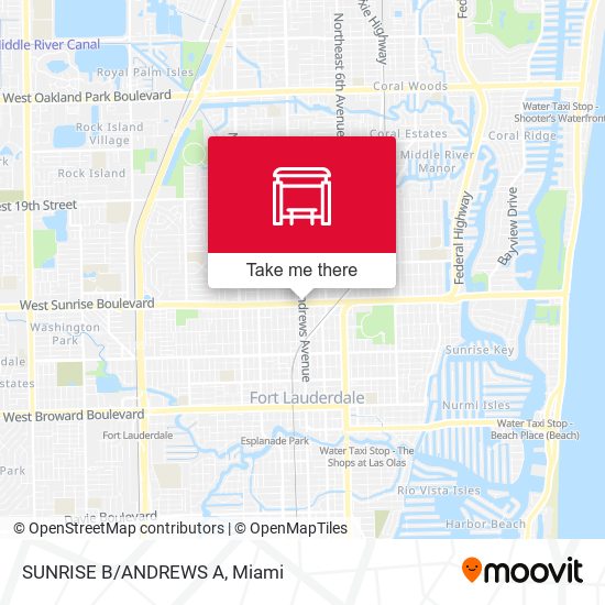 Sunrise B/Andrews A map