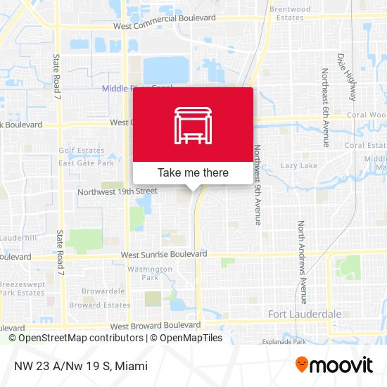 NW 23 A/Nw 19 S map