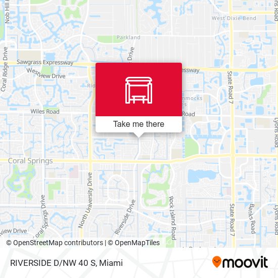 Riverside D/Nw 40 S map