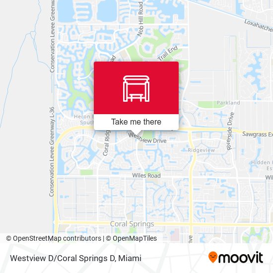 Westview D/Coral Springs D map