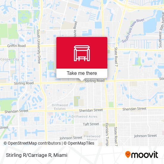 Stirling Road/Carriage Road map