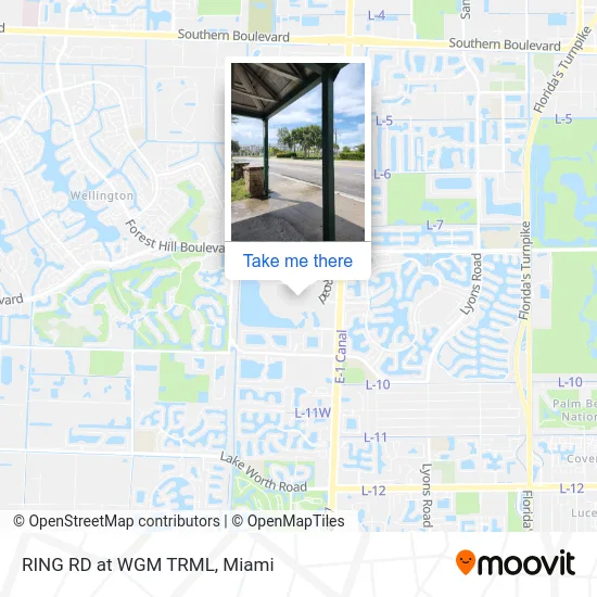 RING RD at WGM TRML map
