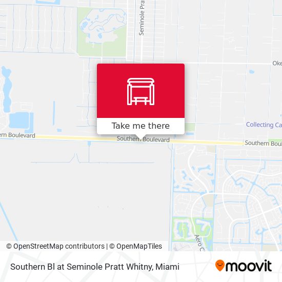 Mapa de Southern Bl at Seminole Pratt Whitny