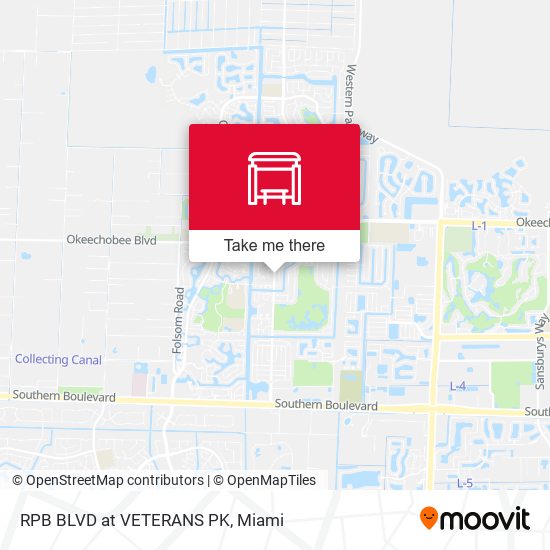 Rpb Blvd at Veterans Pk map