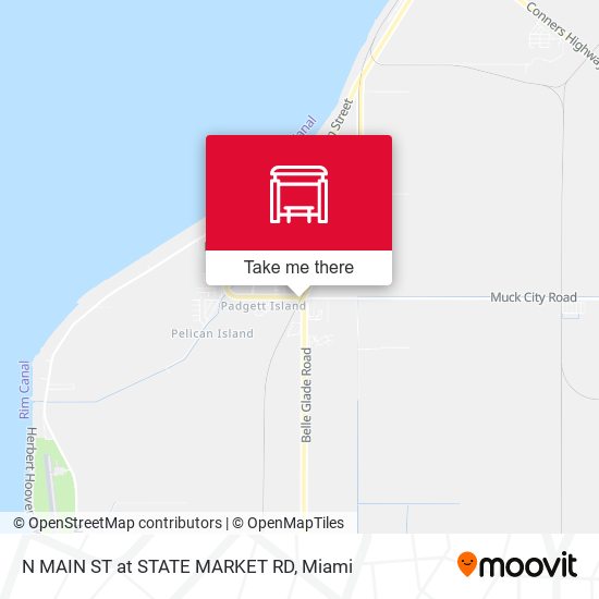 N MAIN ST at STATE MARKET RD map