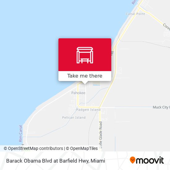 Barack Obama Blvd at Barfield Hwy map