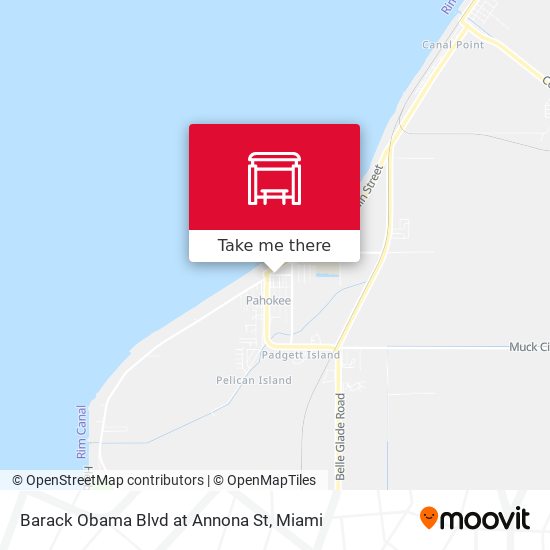 Barack Obama Blvd at Annona St map