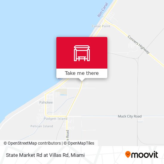 State Market Rd at  Villas Rd map