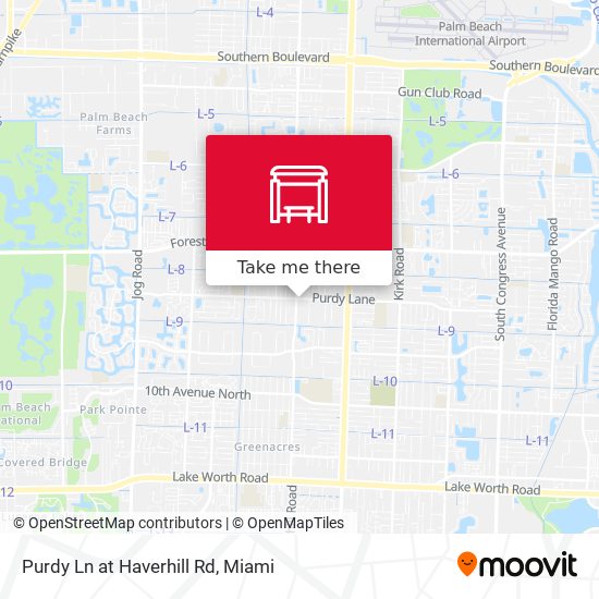 Purdy Ln at  Haverhill Rd map