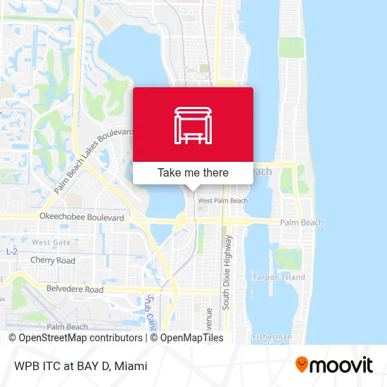 WPB ITC at BAY D map