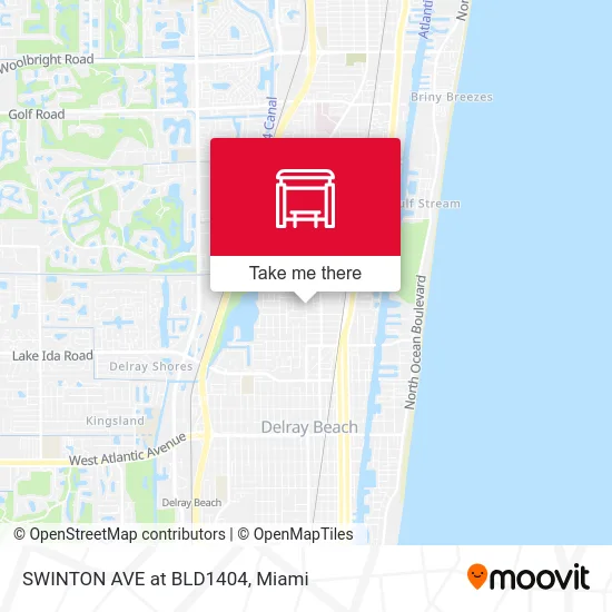 SWINTON AVE at BLD1404 map