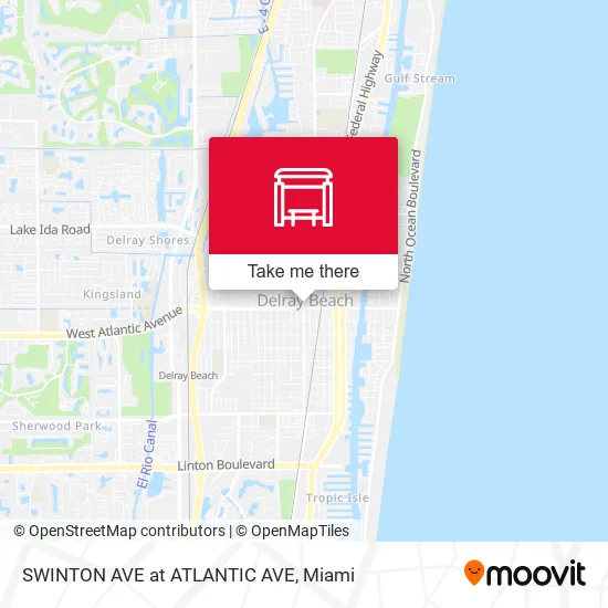 Mapa de SWINTON AVE at ATLANTIC AVE