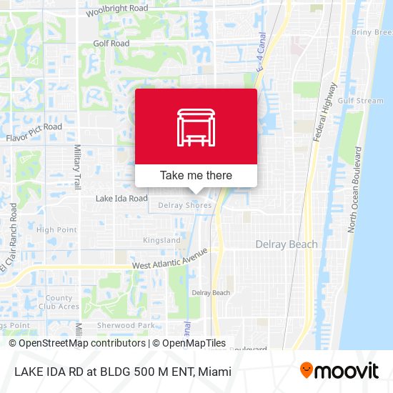 Mapa de LAKE IDA RD at BLDG 500 M ENT