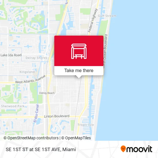Mapa de SE 1ST ST at SE 1ST AVE