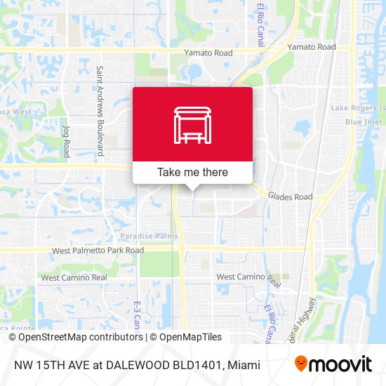 NW 15th Ave at Dalewood Bld1401 map