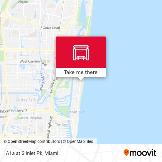 A1a at  S Inlet Pk map