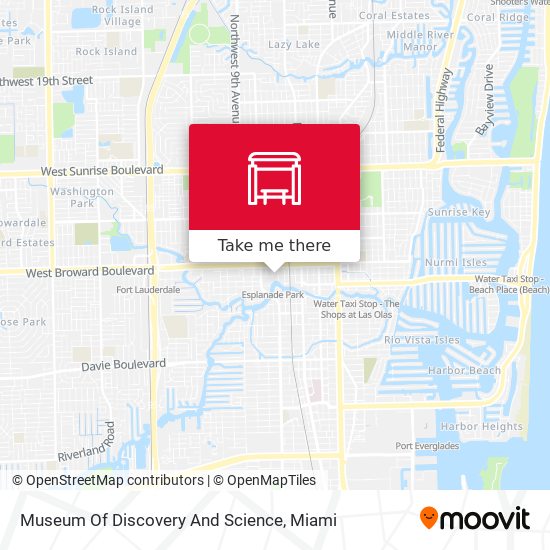 Mapa de Museum Of Discovery And Science