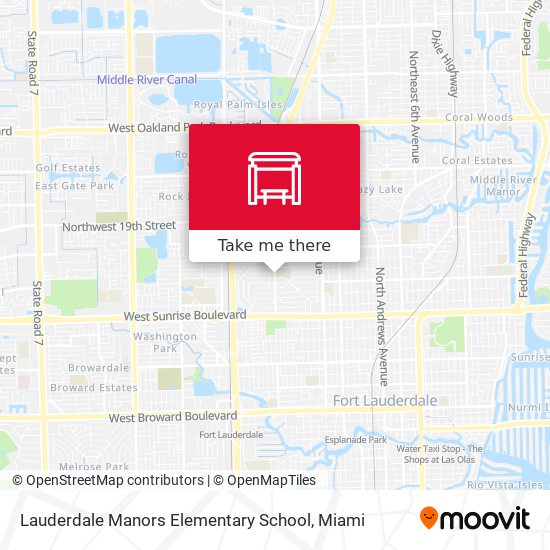 Mapa de Lauderdale Manors Elementary School