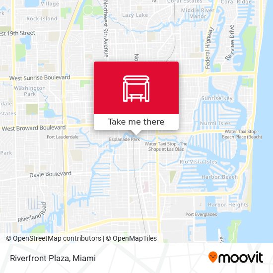 Riverfront Plaza map