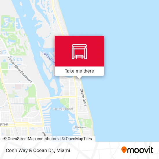 Conn Way  &  Ocean Dr. map
