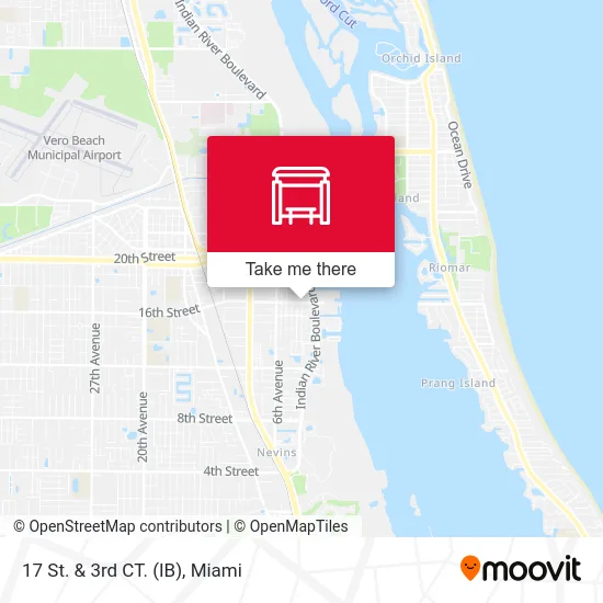 17 St.  &  3rd CT. (IB) map