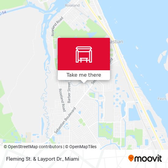 Fleming St.  &  Layport Dr. map