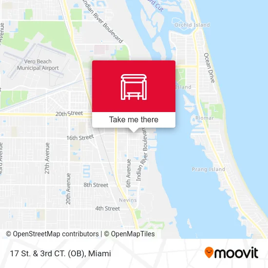 17 St.  &  3rd CT. (OB) map