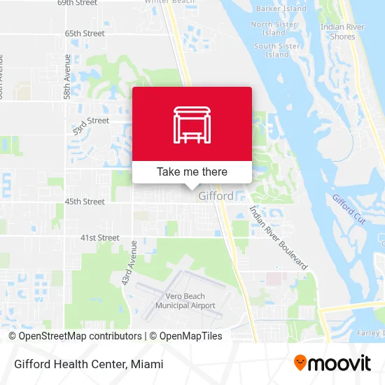 Gifford Health Center map