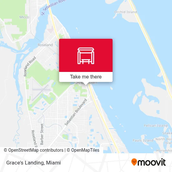 Grace's Landing map