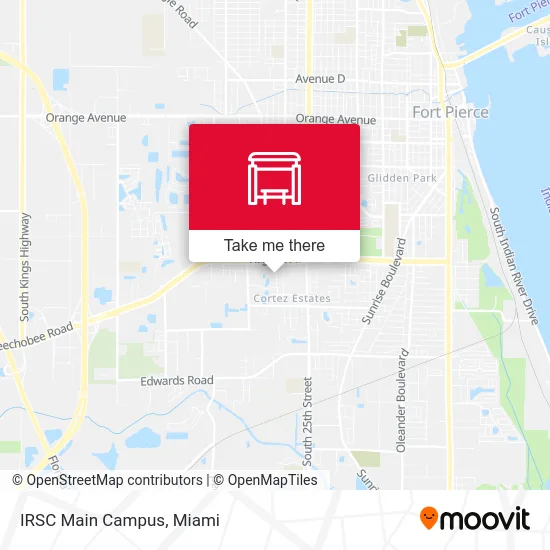 Irsc Main Campus Map How To Get To Irsc Main Campus In Fort Pierce By Bus?