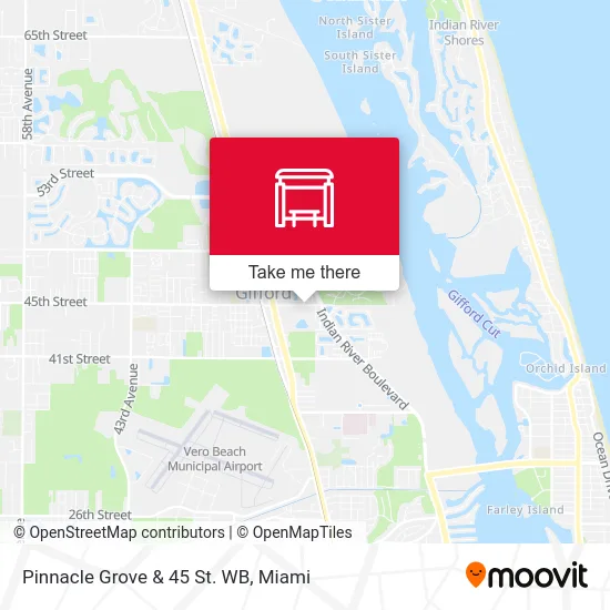 Pinnacle Grove  &  45 St. WB map