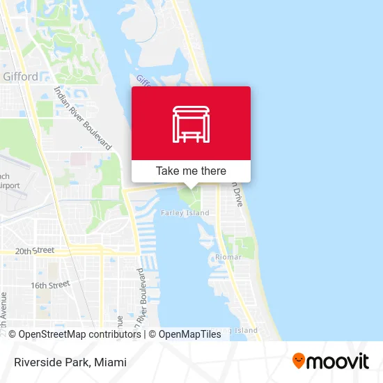 Mapa de Riverside Park