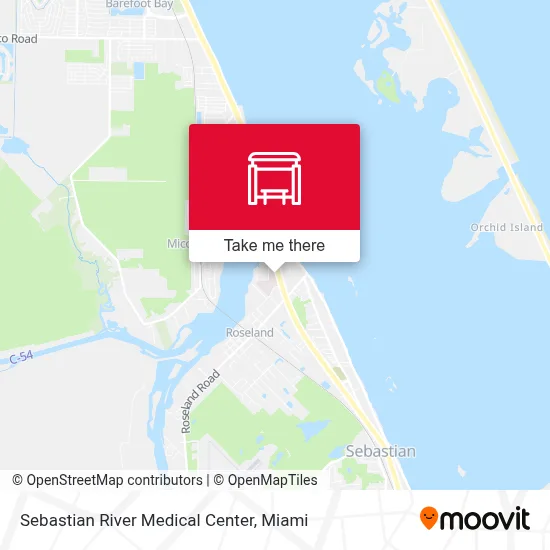 Sebastian River Medical Center map