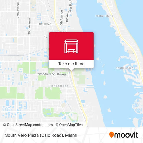 South Vero Plaza (Oslo Road) map