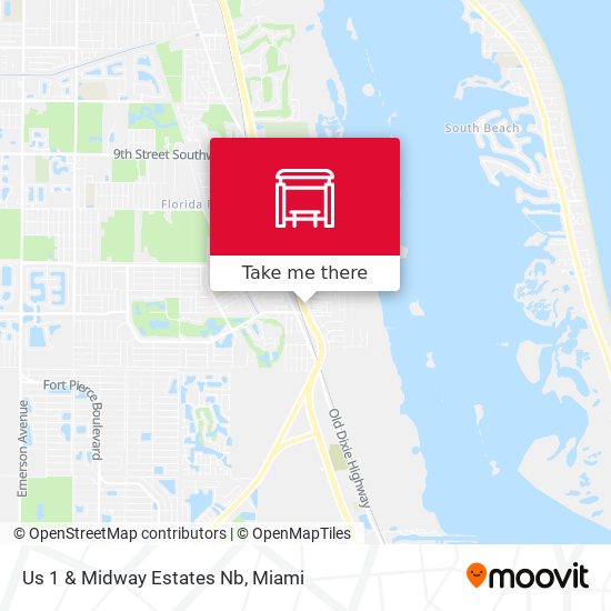 Mapa de Us 1  &  Midway Estates Nb