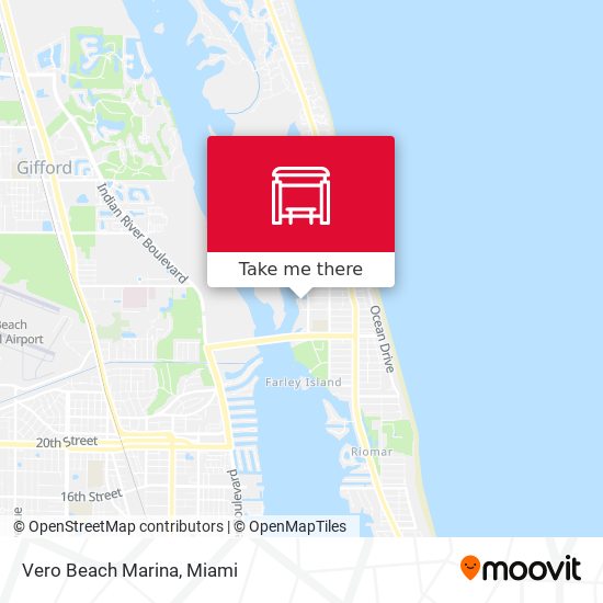 Vero Beach Marina map