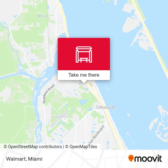 Walmart map